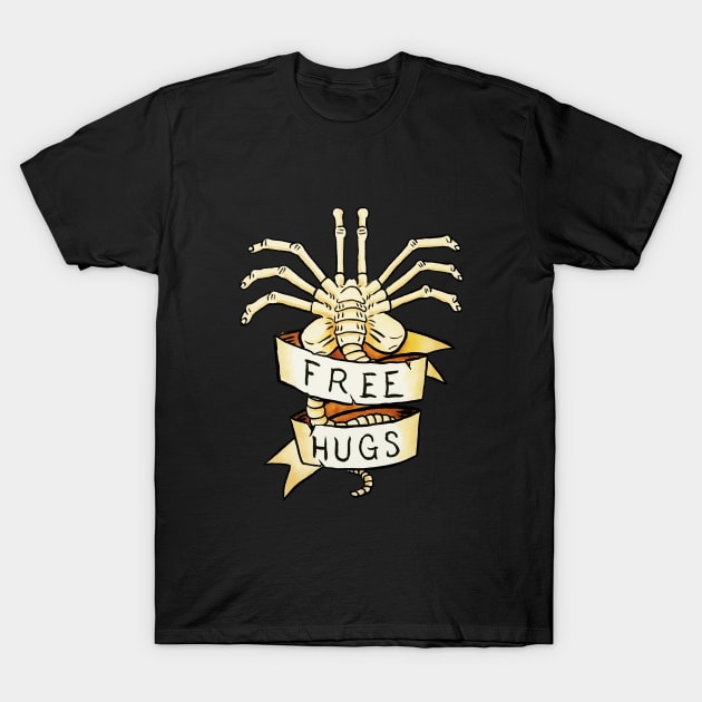 Free Hugs T-Shirt by paperistalking